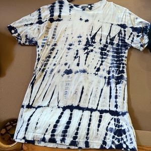 Earthbound Blue and white Tye dye